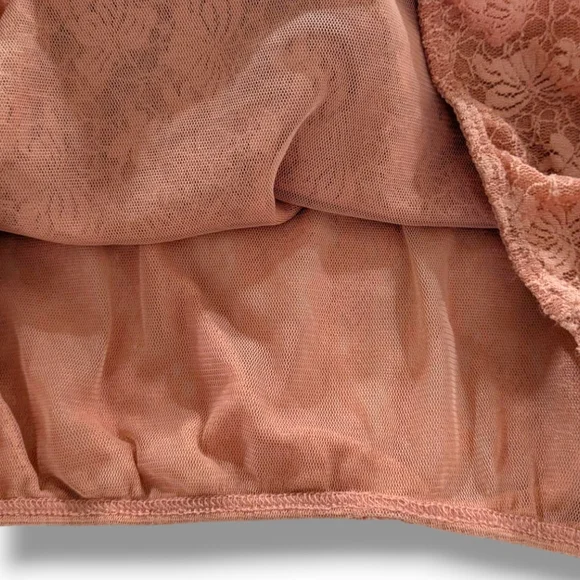 NWT Free People Emily Savannah Red Off-Shoulder Crop Top, Sz L - Picture 6 of 13